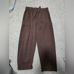 Casual Brown barell sweat Pants